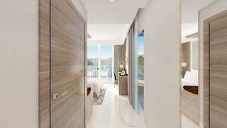 Отель Blue Kotor Bay Premium Spa Resort Котор Стандартный одноместный номер с видом на море-1